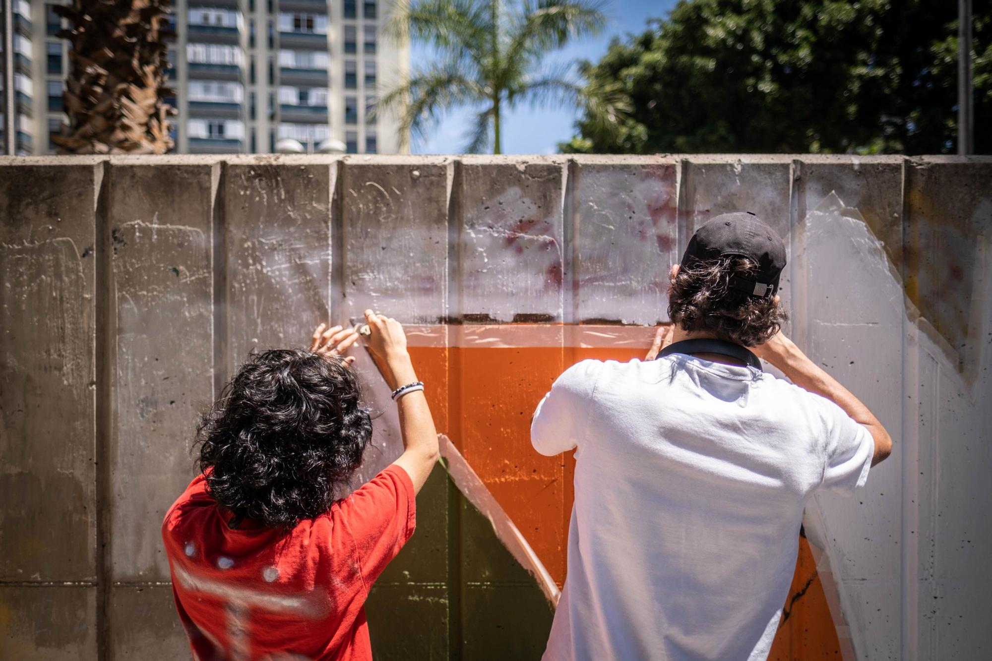 Alumnos del IES María Belén Morales recrean la última obra de la artista