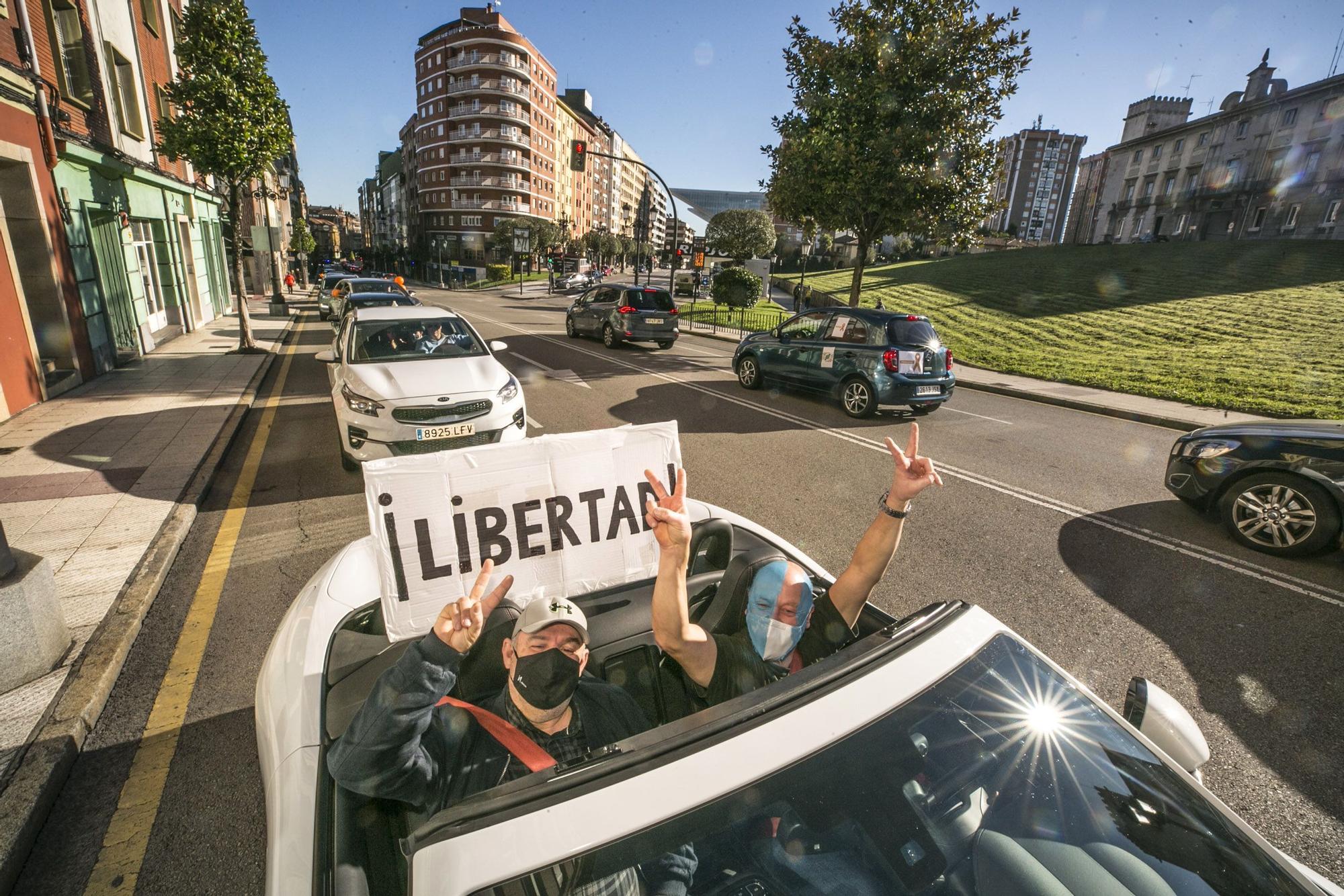Protestas en Oviedo