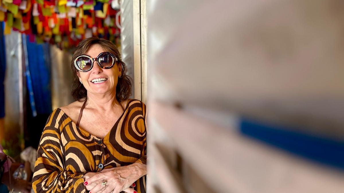 La artista plástica Matilda Mora.
