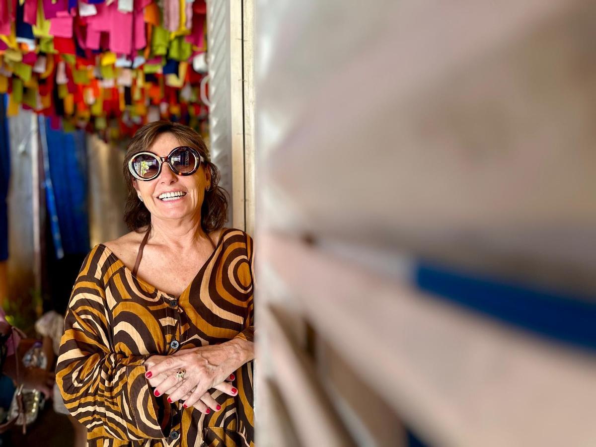 La artista plástica Matilda Mora.