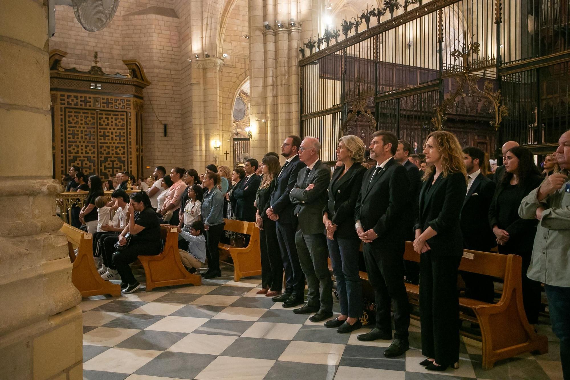 Funeral la Catedral de Murcia por las trece víctimas del incendio en las discotecas Atalayas