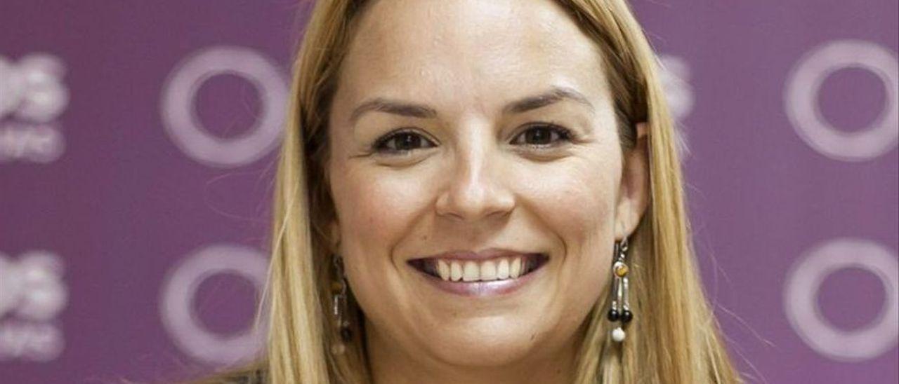 Noemí Santana, consejera de Derechos Sociales del Gobierno canario.