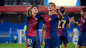 Toni Fernández y Guille Fernández, protagonistas en el Barça Atlètic