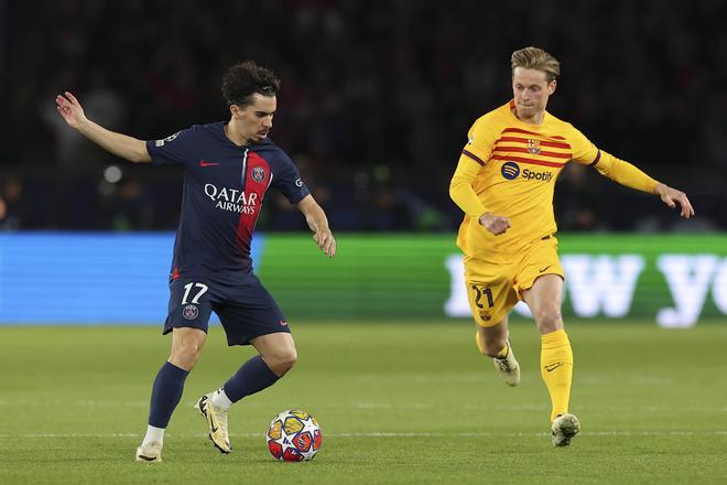 PSG - FC Barcelona, la ida de cuartos de final de la Champions League, en imágenes