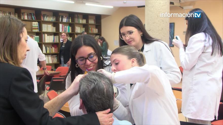 La Fundación Alió organiza una campaña de prevención de la ceguera en el Hogar Provincial