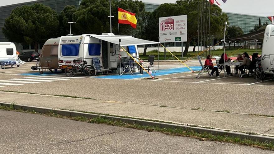 Mil campistas de toda España se mudan a Zamora durante la Semana Santa