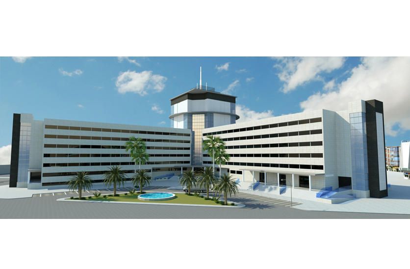 Propuesta de diseño del posible nuevo hospital en los terrenos del Civil.