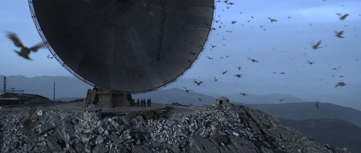 Así queda el Pico Villuercas tras pasar por la postproducción del gigante del ‘streaming’.