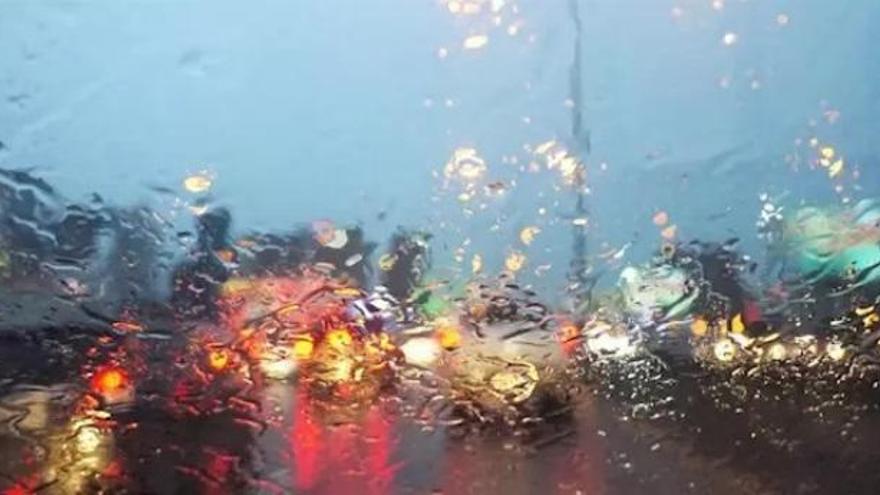 Las lluvias dejan hasta 25 l/m2 en la Comunitat y caen en forma de nieve en el interior de Castellón