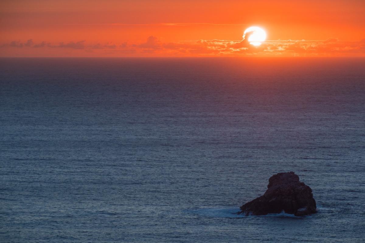 Atardecer en A Costa da Morte.