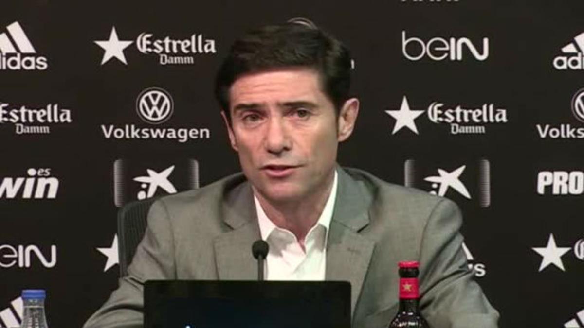 Marcelino habló de los cambios que habrá en la plantilla del Valencia