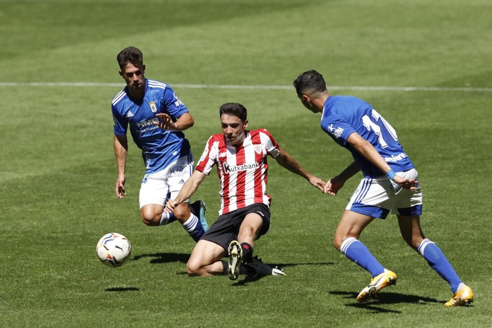 El partido amistoso entre el Real Oviedo y el Athletic Club, em imágenes