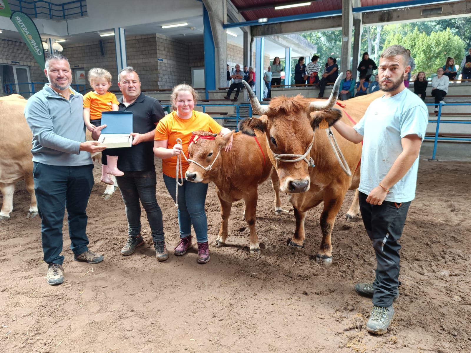En imágenes: los premiados en la Muestra ganadera local de Cangas del Narcea