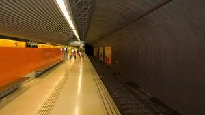 Estación de Joanic (L4) del metro de Barcelona