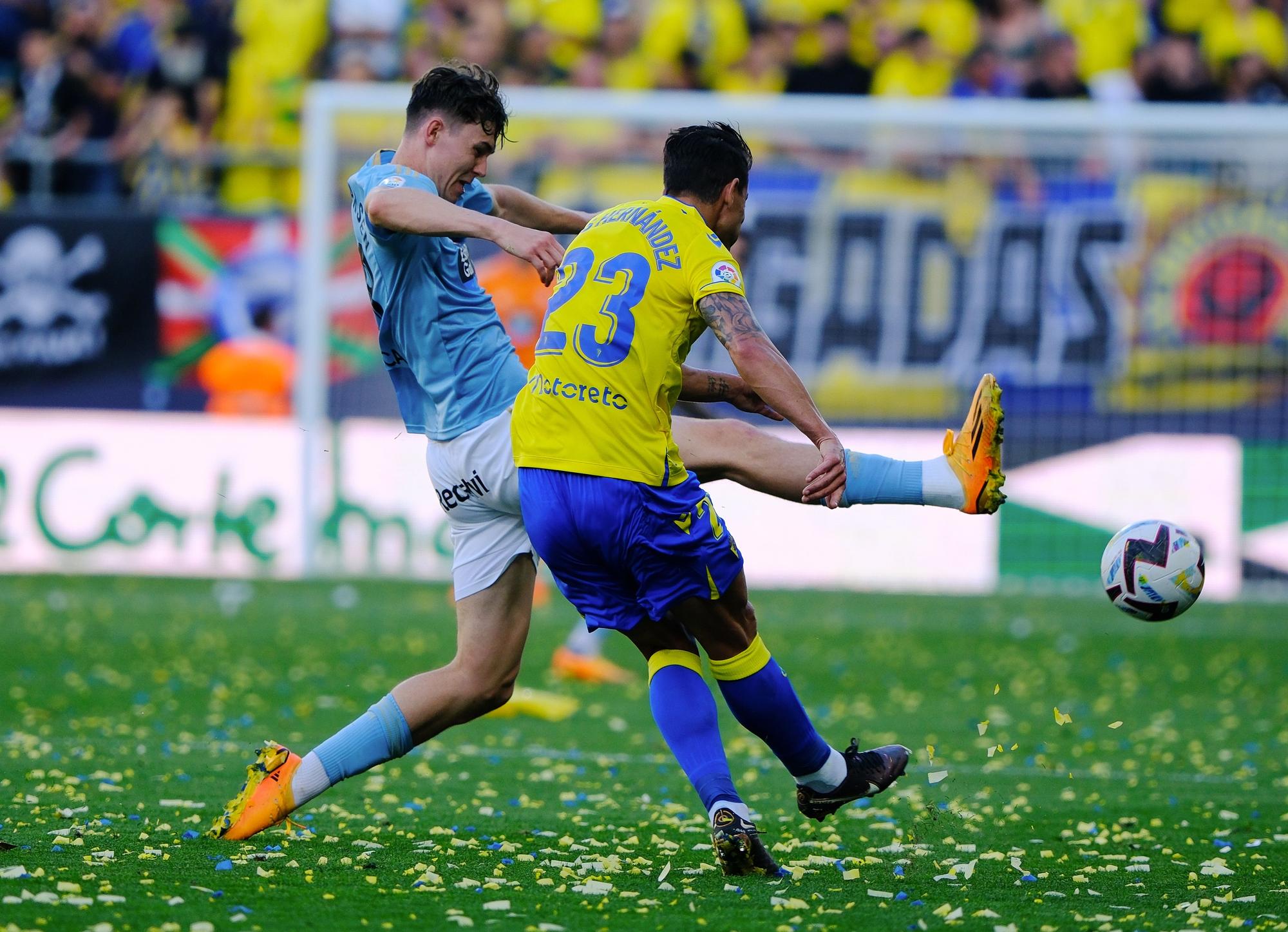 Todas las imágenes de la derrota del Celta ante el Cádiz