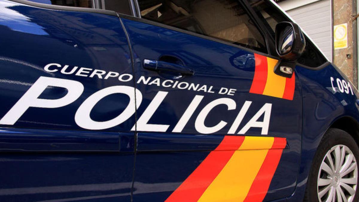 Un coche de la Policía Nacional.