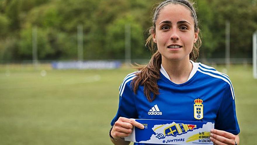 Isina, la capitana del Oviedo Femenino. | Real Oviedo