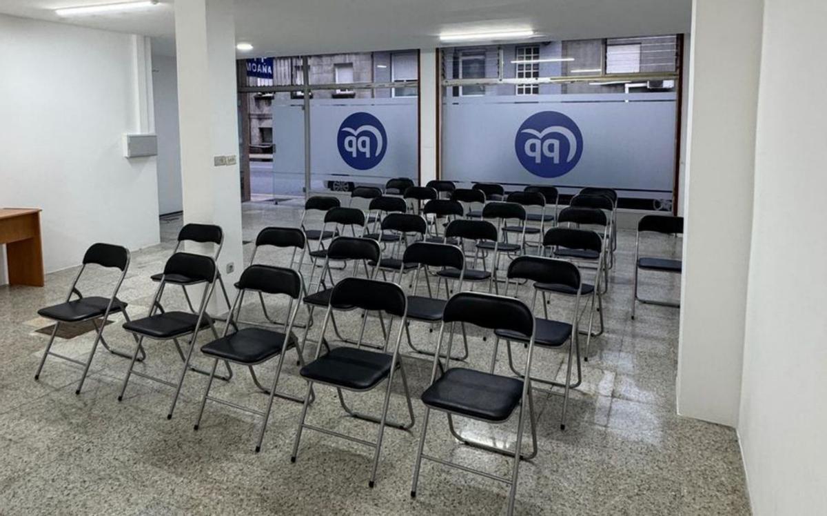 El interior del local. | Santos Álvarez