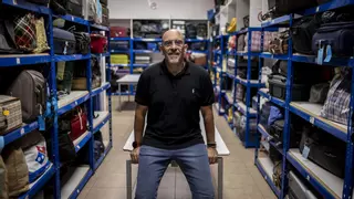 Javier Muñoz, presidente de la Coordinadora de entidades para personas sin hogar: "Dejar a la gente en la calle sin ningún tipo de atención es crear zombies"