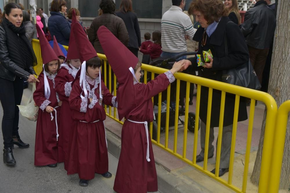 Procesión de los alumnos de Capuchinos