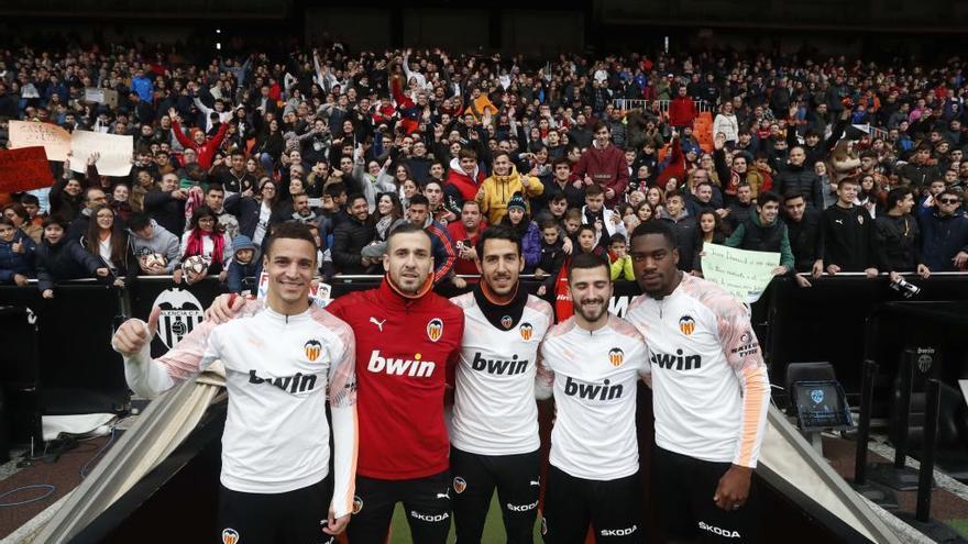 Rodrigo, Jaume, Parejo, Gayà y Kondogbia.