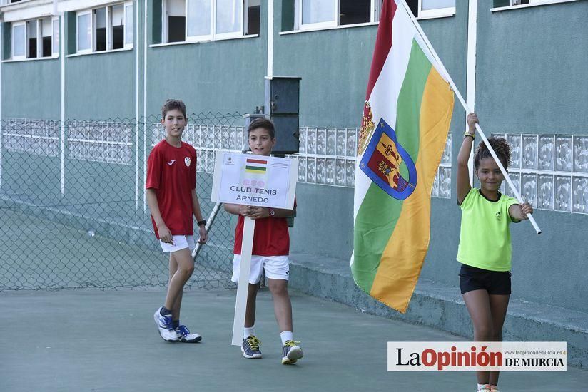 Inauguración del Campeonato Nacional de Tenis Alevín en el Club Cordillera