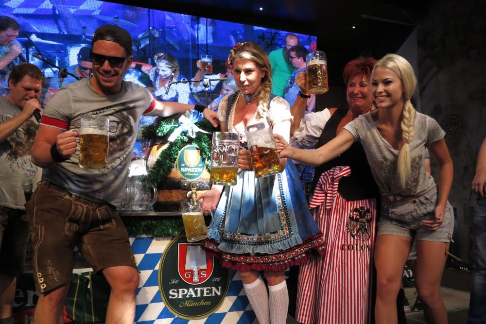 Fassanstich im Megapark zum Oktoberfest 2017