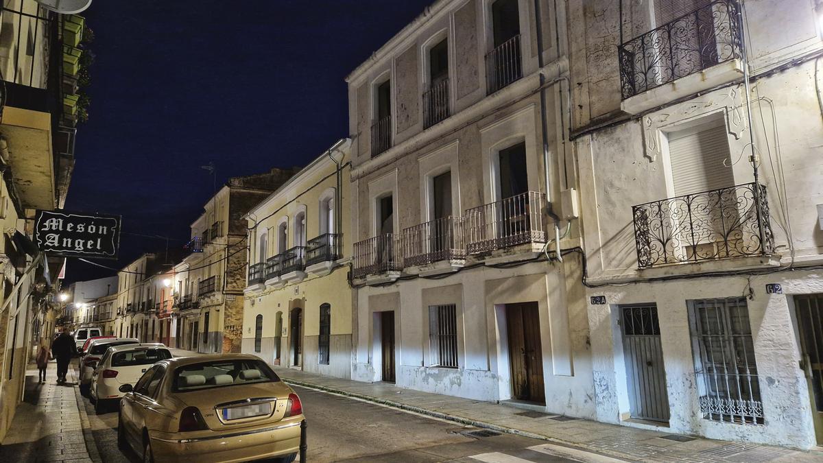 Edificio ocupado en la calle Margallo.