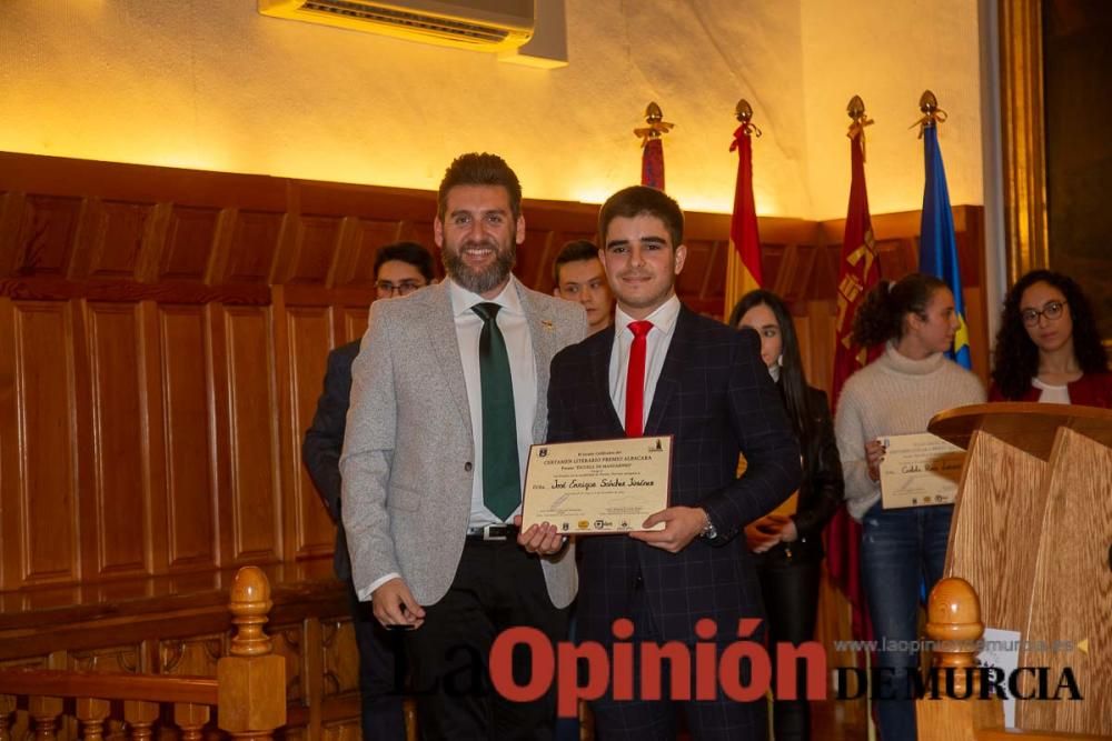 Entrega de premios literarios 'Albacara'