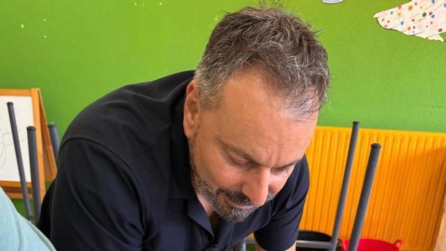 Paco Ferreira, alcalde de Gondomar, nunha das xornadas.   | // D.P.