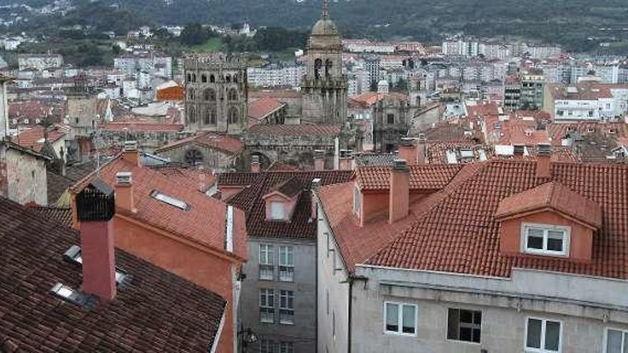 Una parte del casco histórico de la ciudad. // Iñaki Osorio