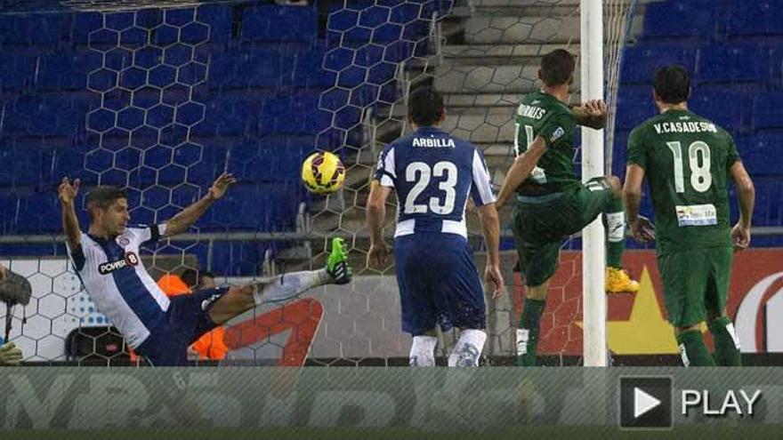 El Espanyol toma oxígeno a costa del Levante