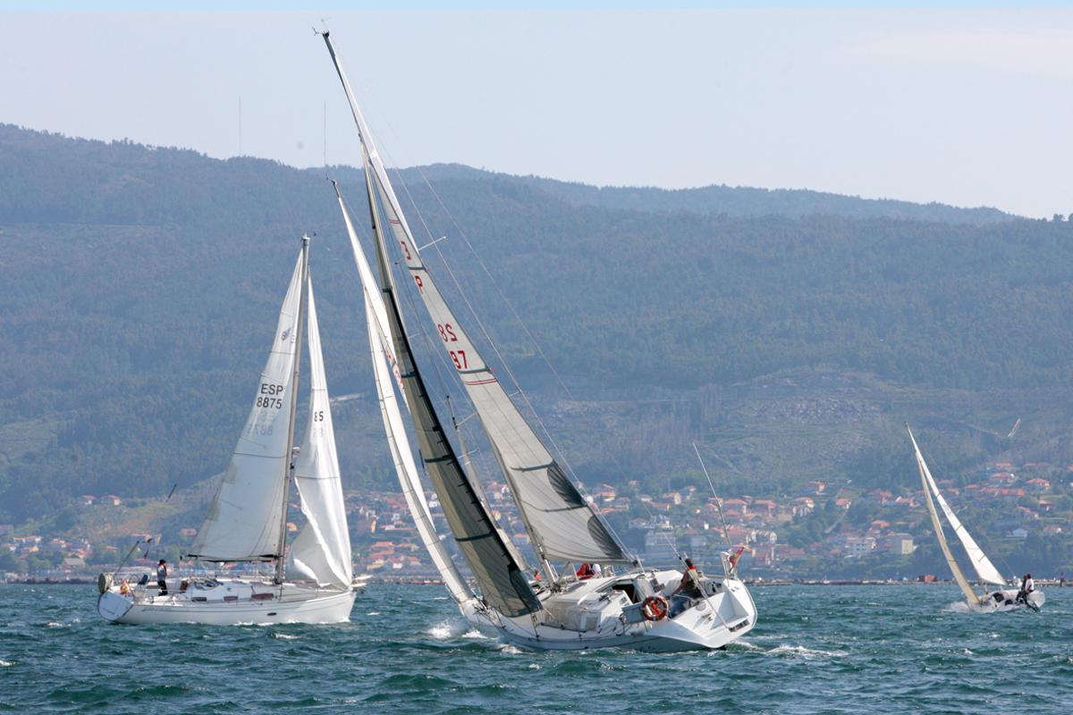 Una regata anterior.