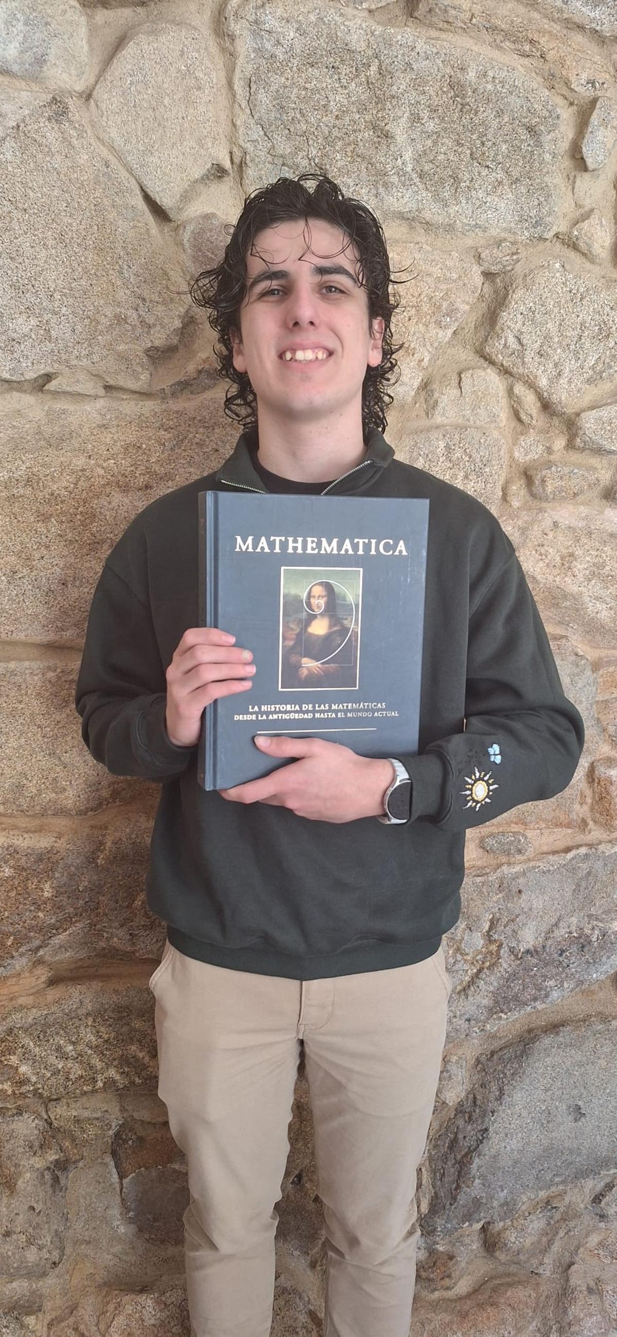 Manuel Lemos, ahora estudiante de Matemáticas en la USC