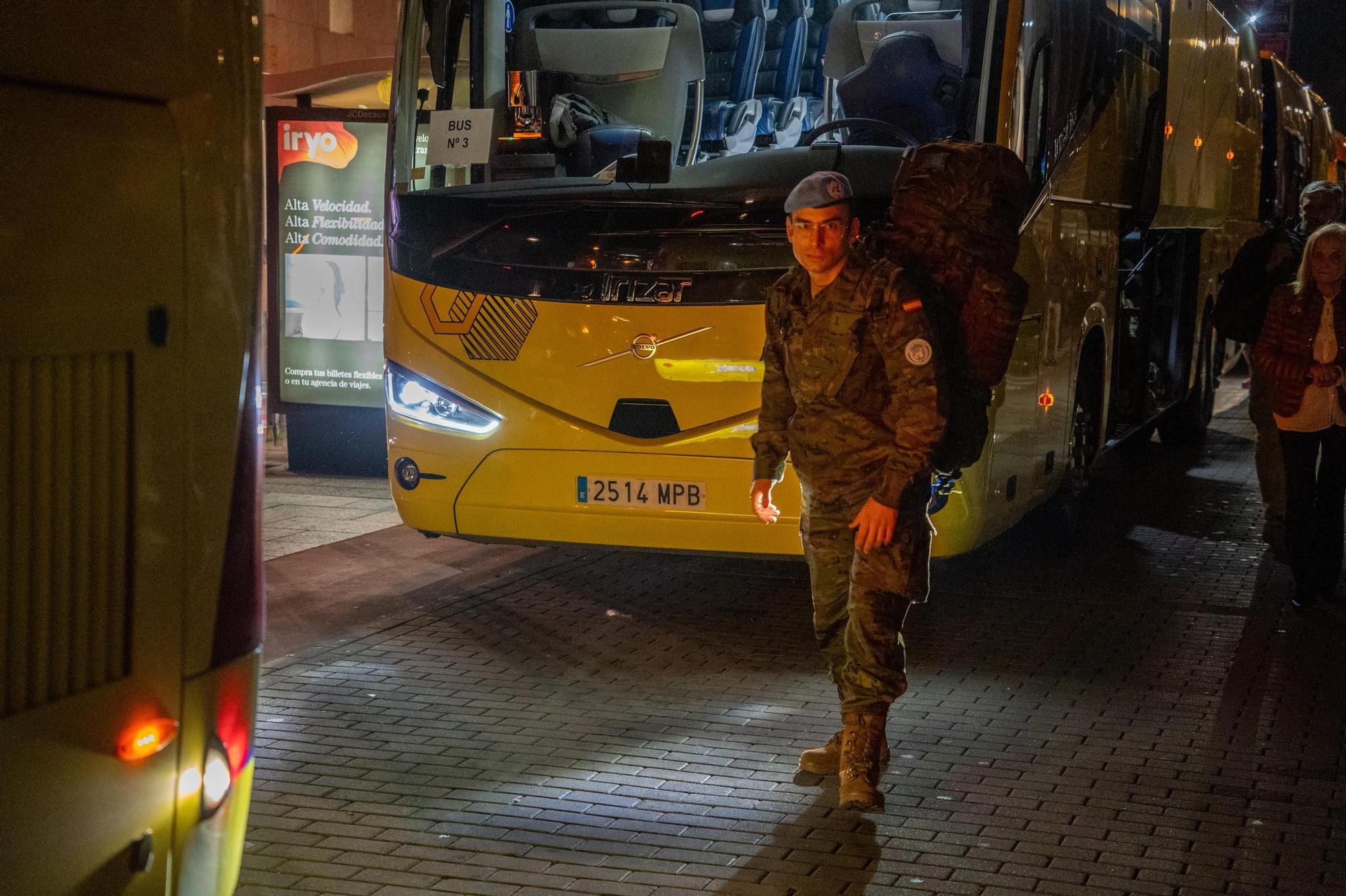 Parte hacia Líbano el segundo relevo de la Brigada X