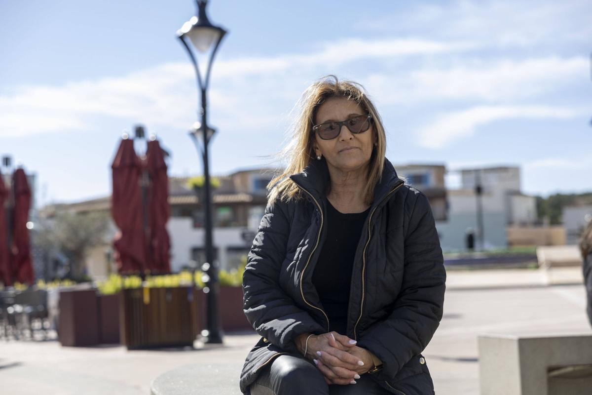 Sandra Isabel López Giaquinta, momentos antes de la entrevista.