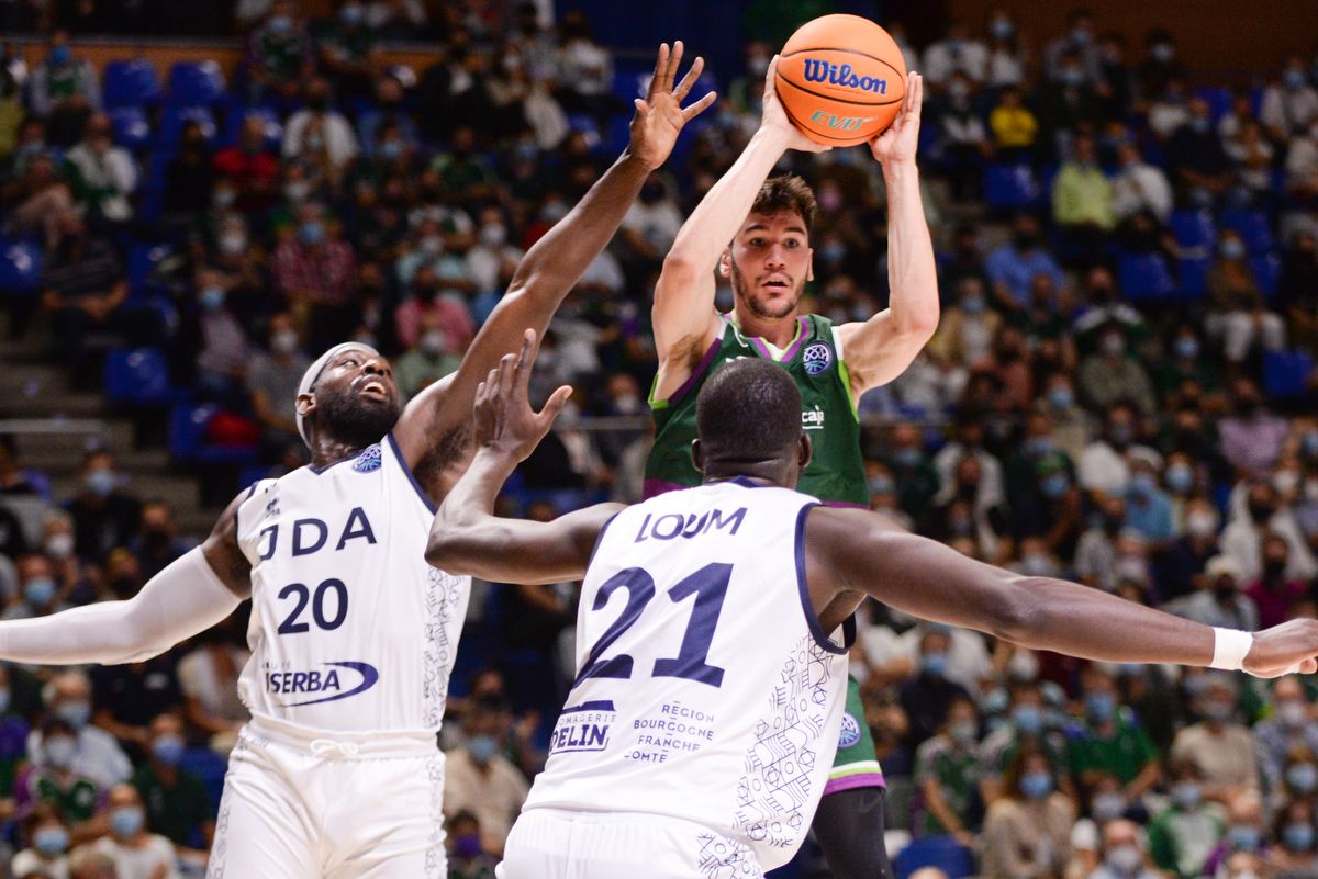 Las imágenes del Unicaja - Dijon de la Basketball Champions League