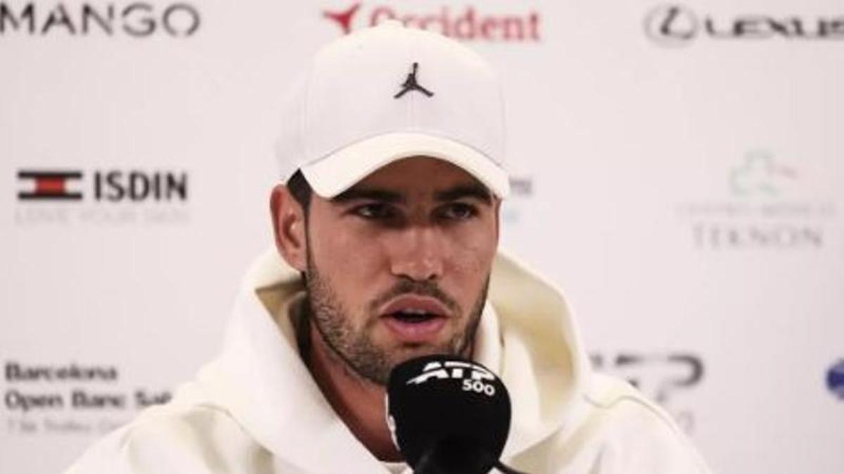 Alcaraz no se pone plazos para volver, ni siquiera Roland Garros