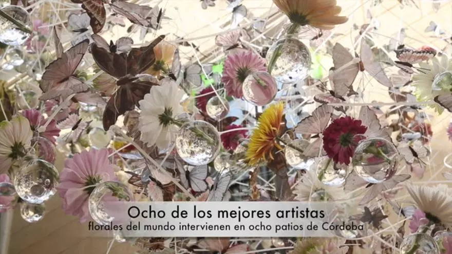 Córdoba, capital mundial del arte floral contemporáneo