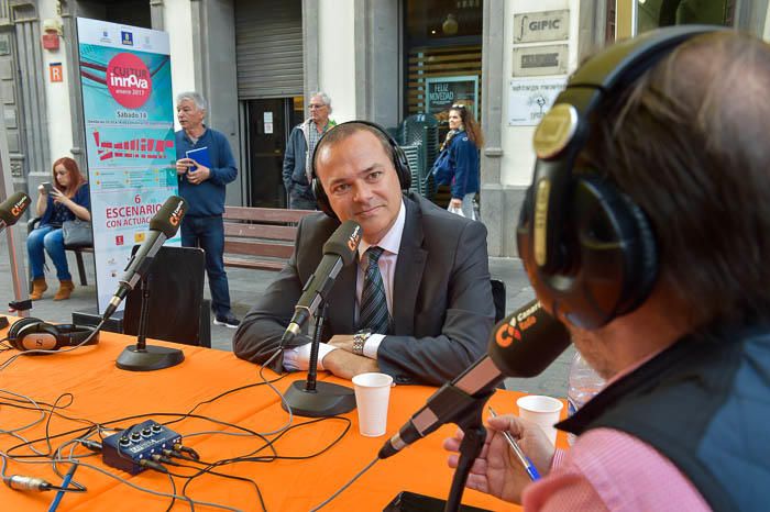 Jornadas de radio "De Palique", en la calle Triana