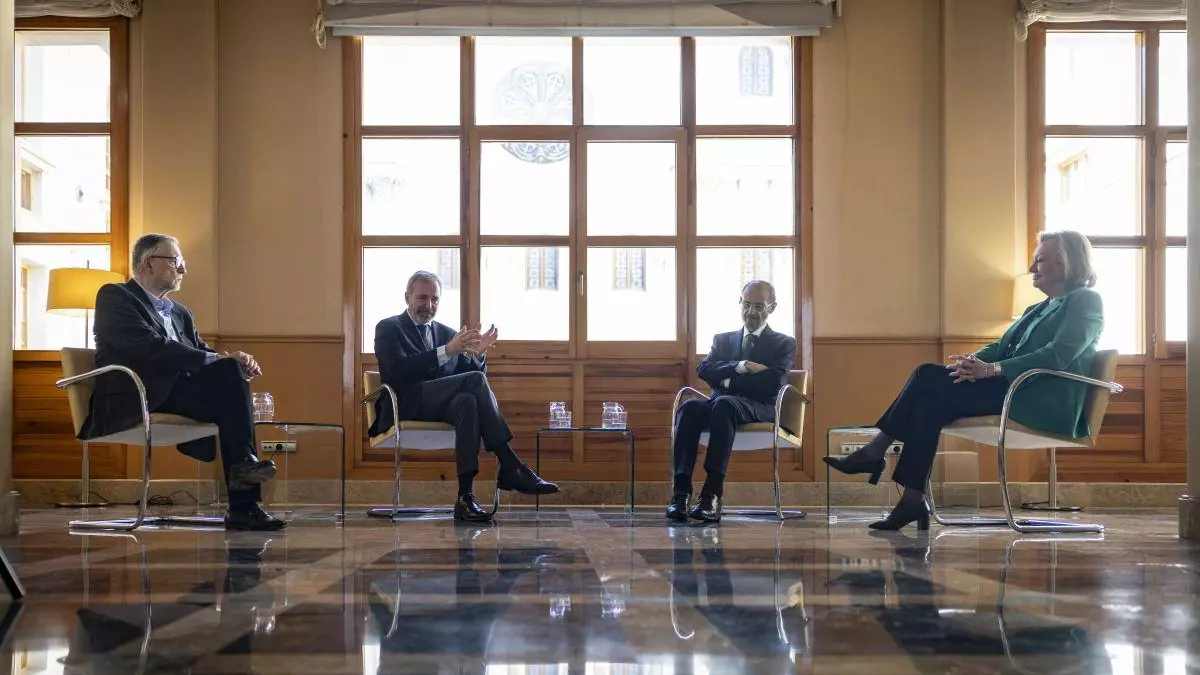 VIDEO | Charla con los presidentes de Aragón: la relación de Aragón con el Gobierno de España