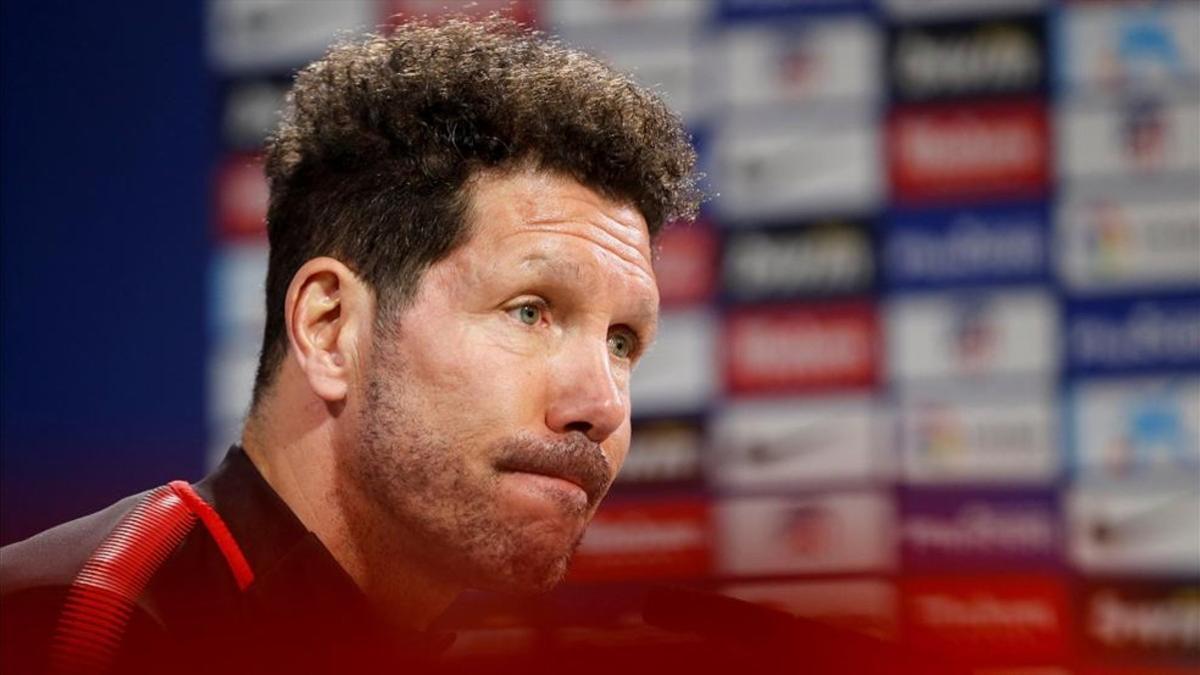 Simeone explicó su filosofía