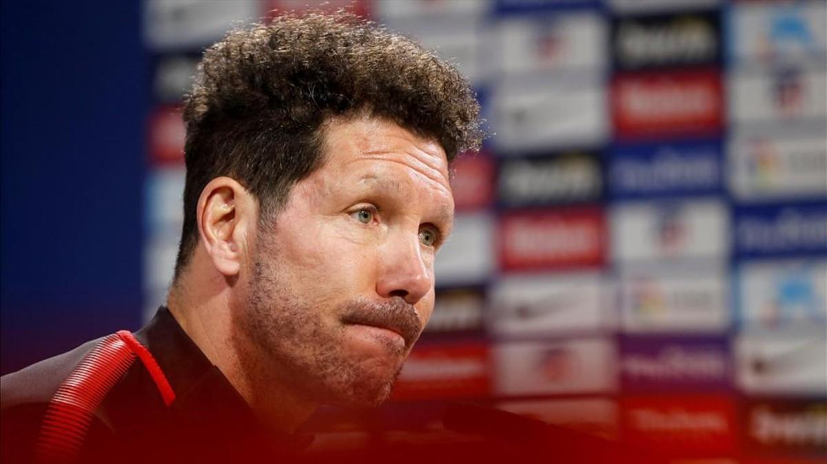 Simeone explicó su filosofía