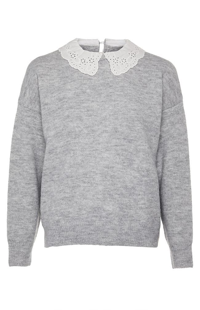 Jersey de punto con cuello bobo de Primark