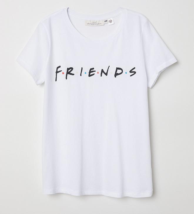Camiseta con estampado 'Friends', de H&amp;M