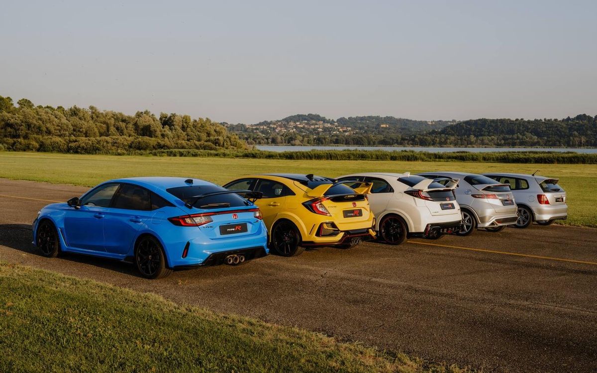 Honda Civic Type R: más de 30 años de alto rendimiento