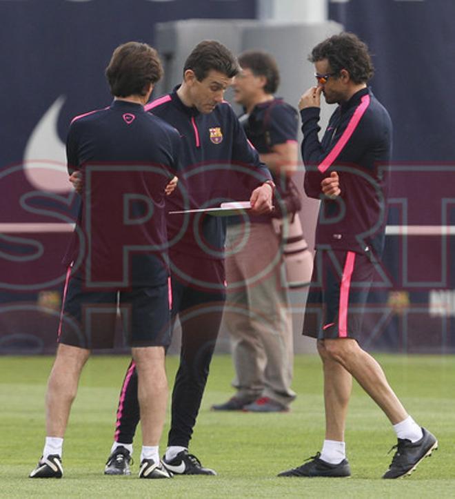 Entrenamiento FC Barcelona