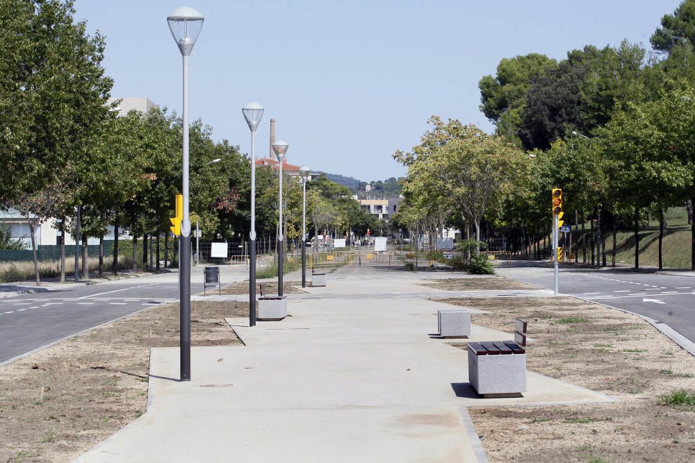 La nova cruïlla de Reggio Emilia després de 6 mesos i mig d'obres