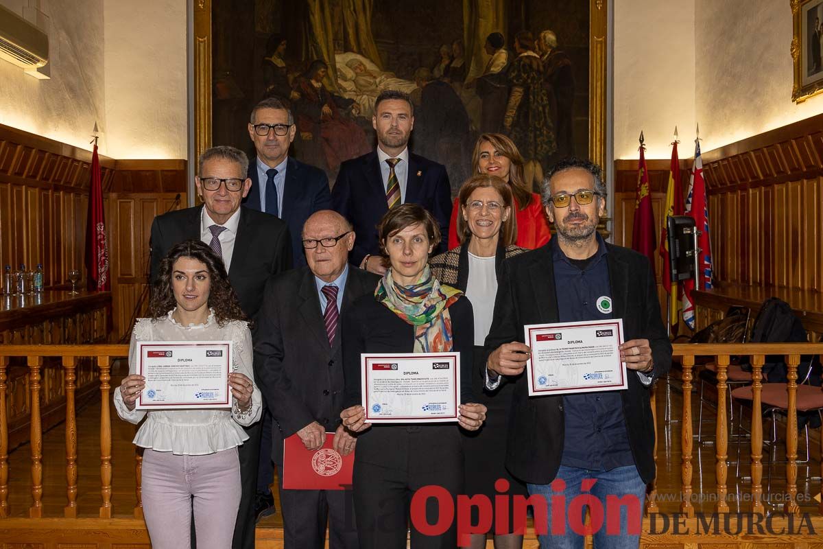 Entrega de los premios Robles Chillida en Caravaca