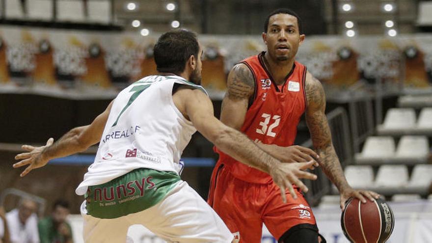 Erick Green, en una acción del partido ante el TAU Castelló